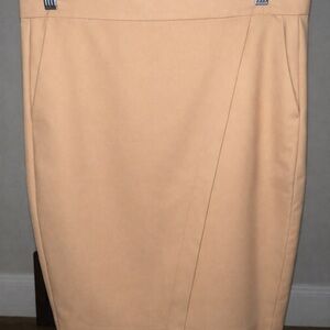 Banana Republic Beige Pencil Skirt